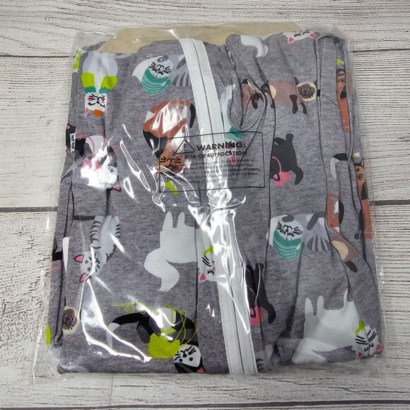 NIB Little Sleepies Cozy Cats Zippy Size 12-18 months - Picture 3 of 3